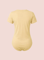 Maternity V Neck Bodysuit